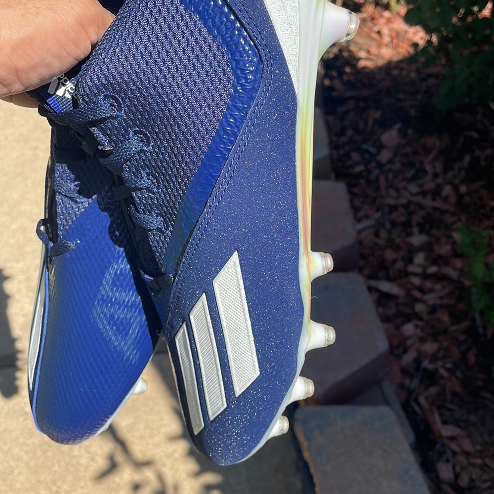 Adidas adizero scorch blue white mens football 11.5 - Picture 6 of 8